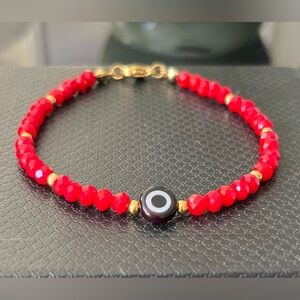 Evil eye red bracelete